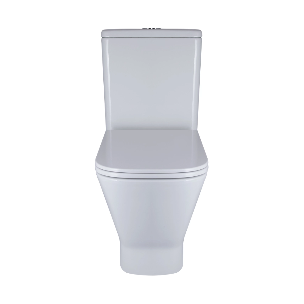 Унітаз-компакт Qtap Cardinal Ultra Quiet безобідковий з сидінням Soft-close QT04222168AUQ3W - фото 5