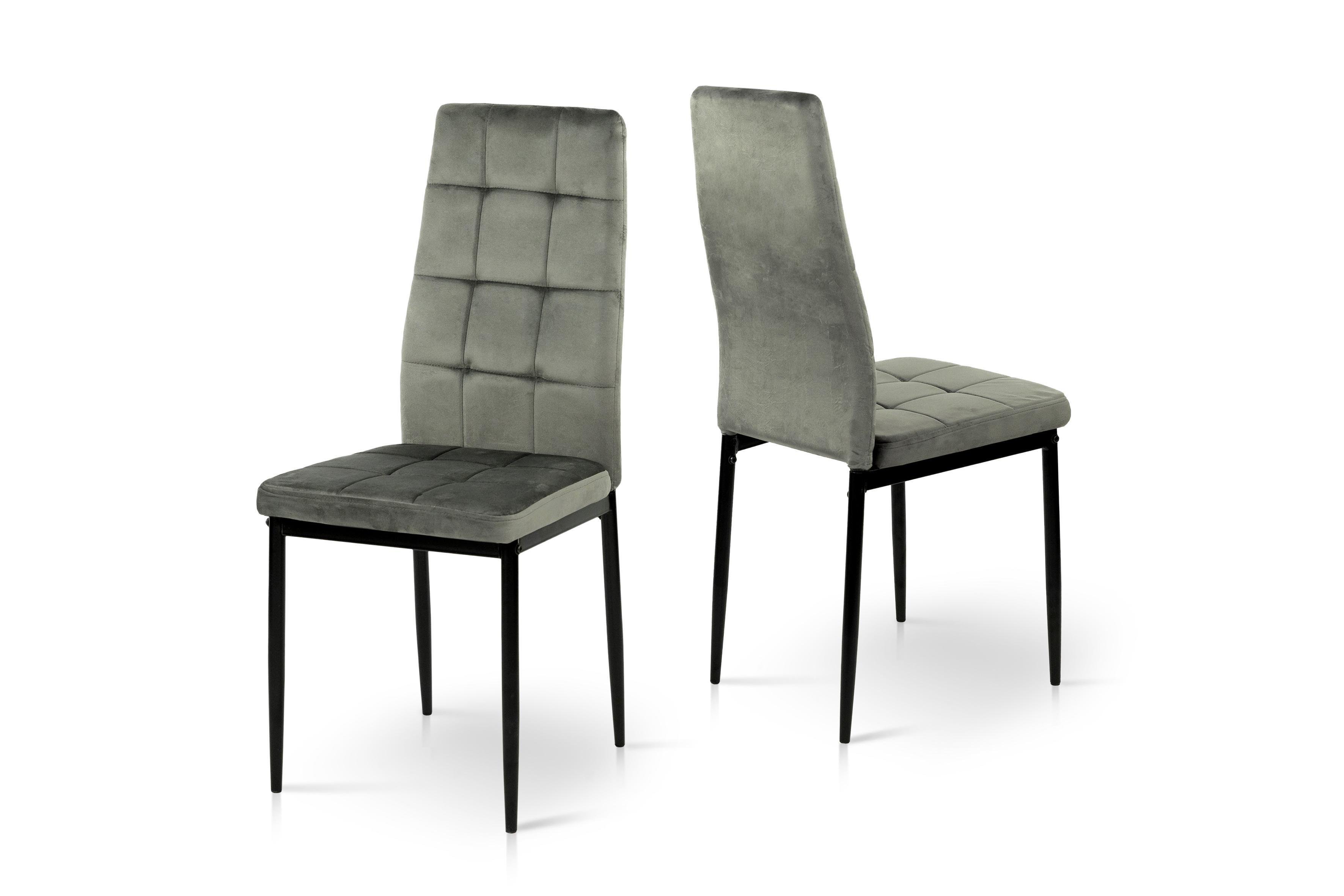 Стілець для кухні та вітальні ГРЕЙС Айс 410х980х510 мм Чорний/Попелястий (GAА0056267) - фото 4 Стілець для кухні та вітальні ГРЕЙС Айс 410х980х510 мм Чорний/Попелястий (GAА0056267) - фото 4