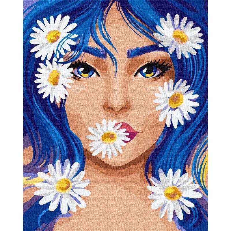 Картина по номерам Идейка Ромашечное настроение 40х50 см (KHO4994)