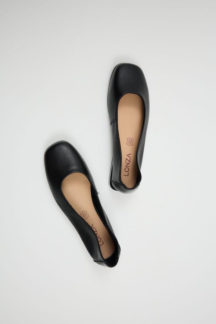 Балетки LONZA шкіряні р. 36 Чорний (196081) - фото 3