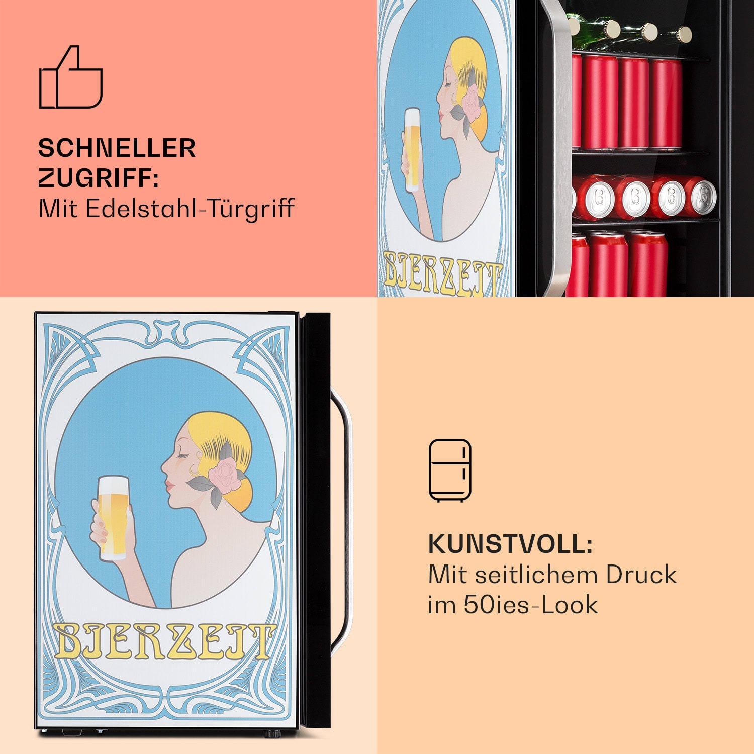 Холодильник для напоїв KLARSTEIN Beersafe 70 Beer Time Edition (10046063) - фото 4 Холодильник для напоїв KLARSTEIN Beersafe 70 Beer Time Edition (10046063) - фото 4