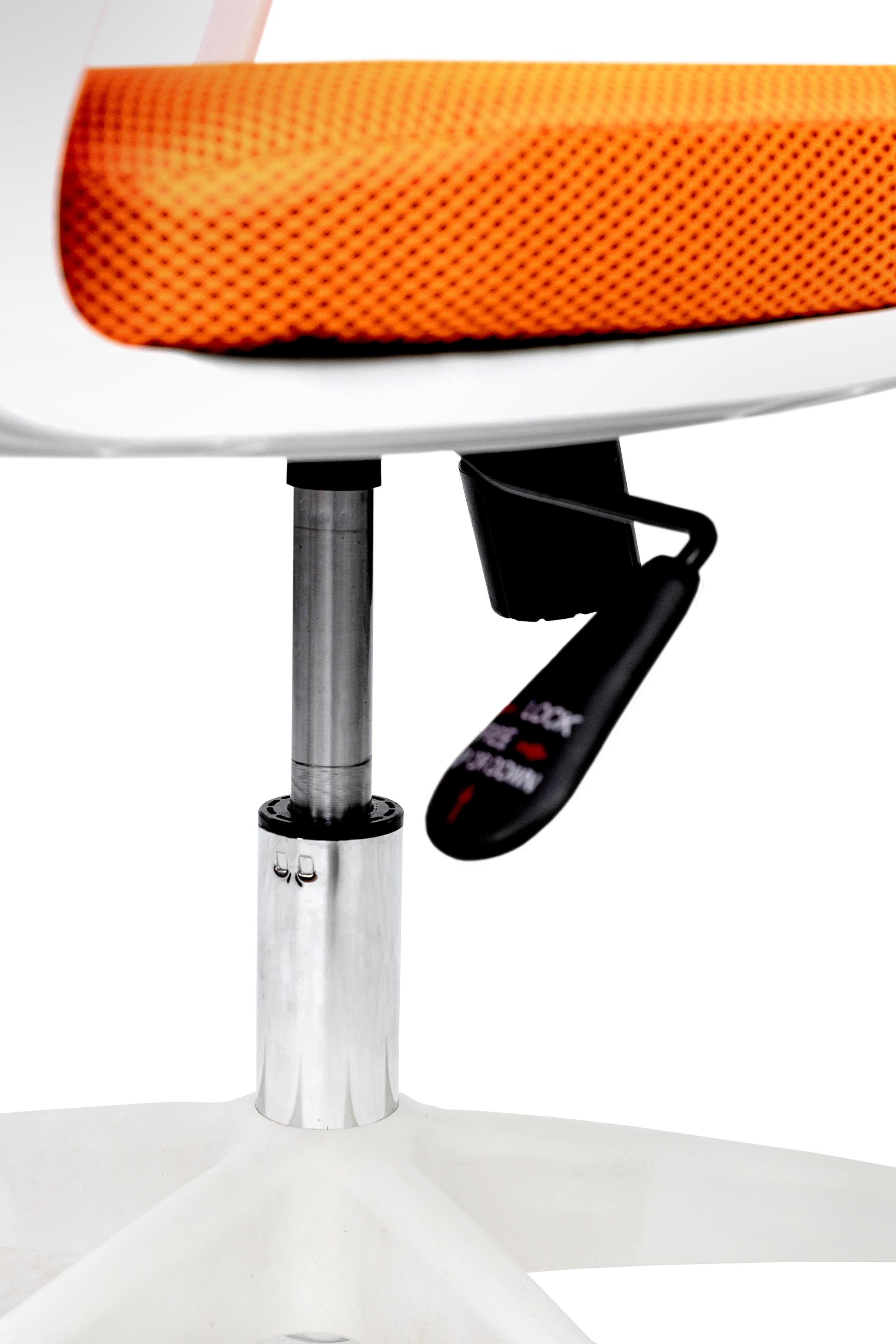 Офісне крісло Мікс Меблі Зум 480x1100x470 мм Помаранчевий (GAА0055659) - фото 2 Офісне крісло Мікс Меблі Зум 480x1100x470 мм Помаранчевий (GAА0055659) - фото 2