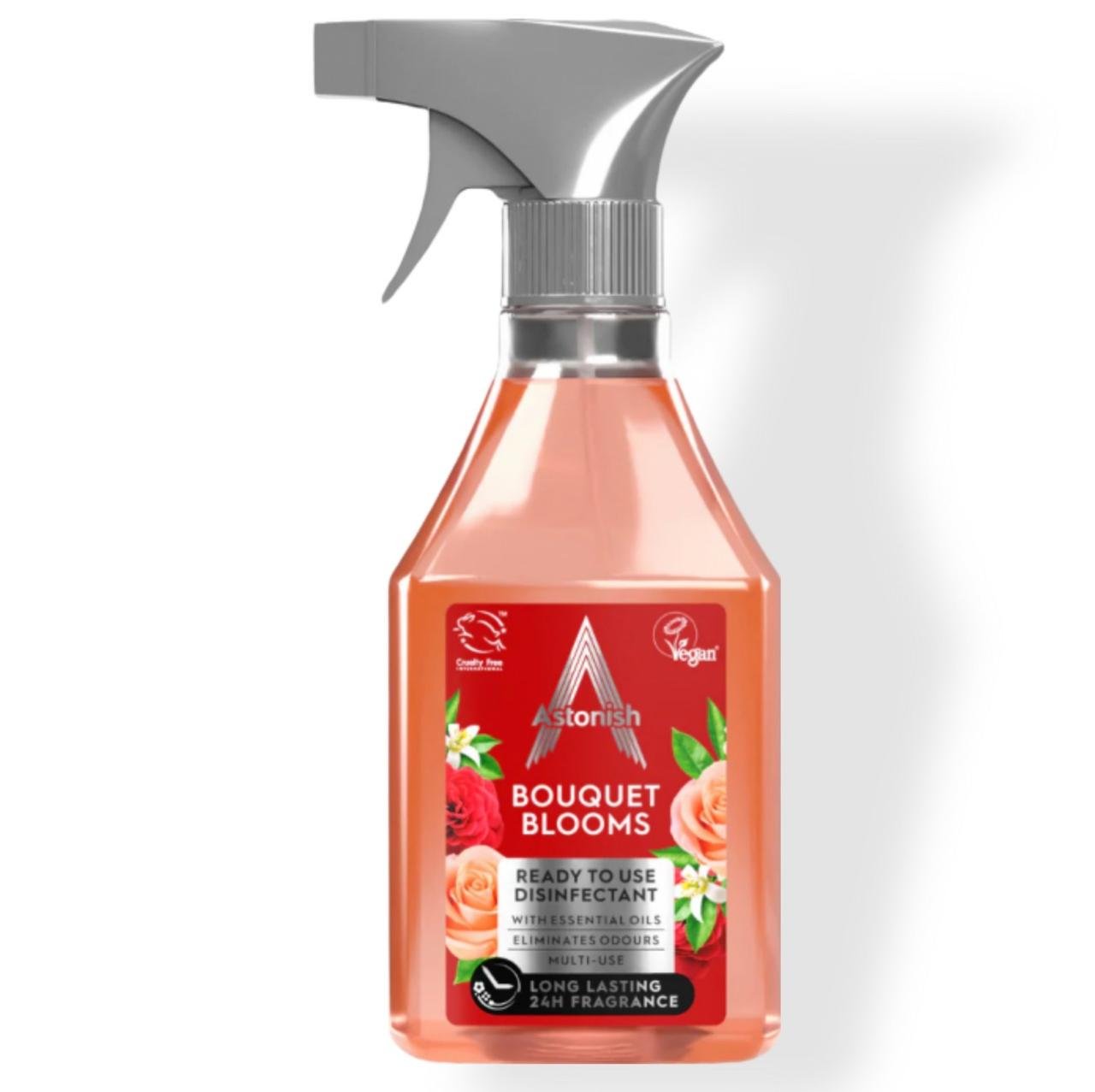 Очищувач дезінфікуючий Astonish Квітковий Букет без хлору 550 мл