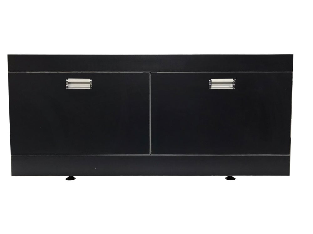 Панель для ванны с откидными дверцами Креатив Антрацит 160 см