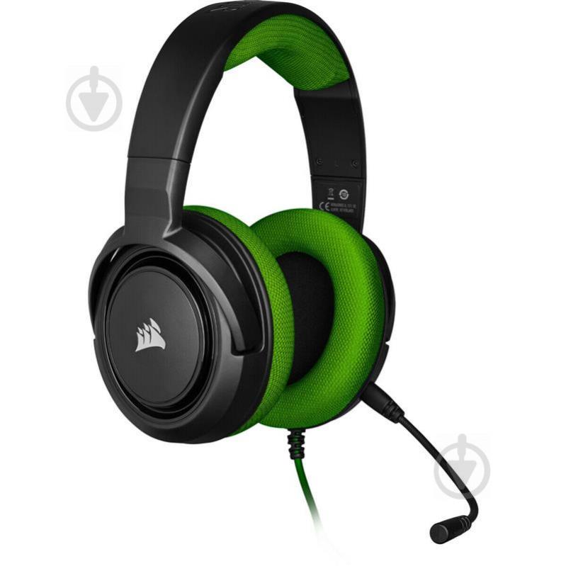 Гарнітура Corsair HS35 Green (CA-9011197-EU) - фото 4