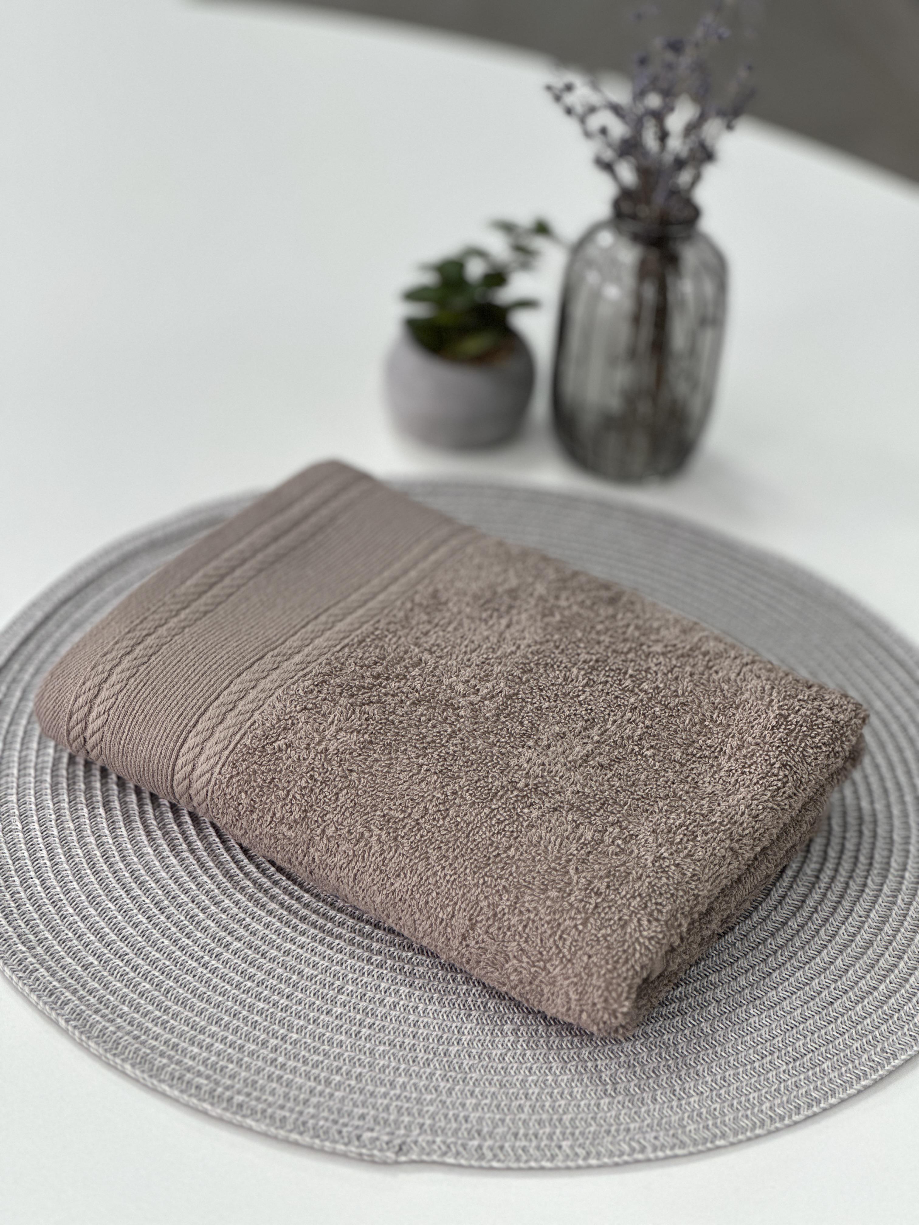 Полотенце махровое Легкий бриз 450 г/м2 100% хлопок 50х90 см Мокко - фото 2 Полотенце махровое Легкий бриз 450 г/м2 100% хлопок 50х90 см Мокко - фото 2