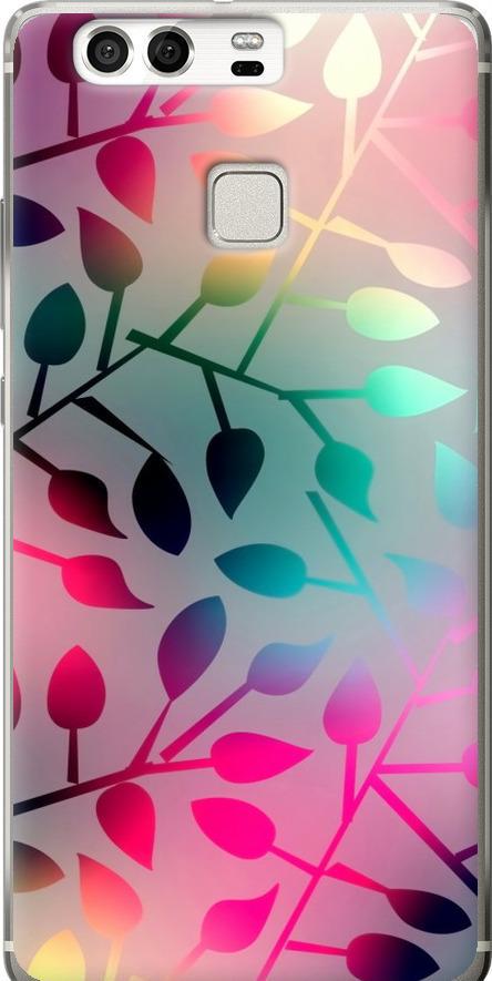 Чехол на Huawei P9 Листья (2235u-347-42517)