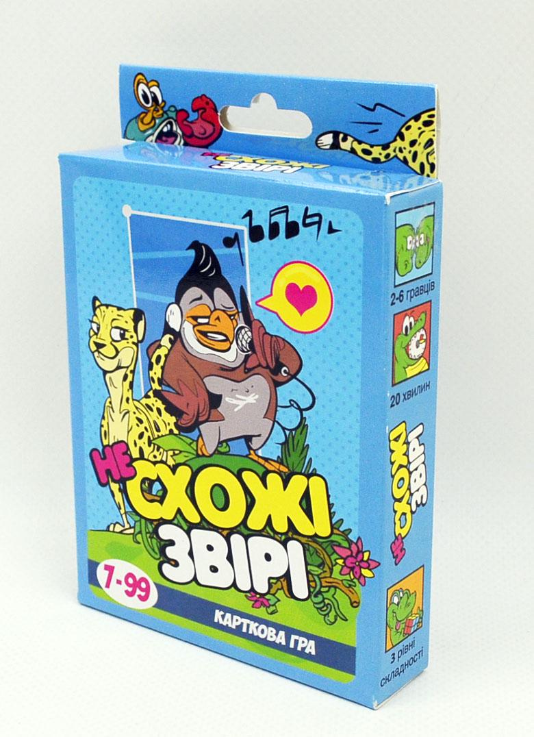 Настільна гра Strateg Несхожі звірі (MTT-143036)