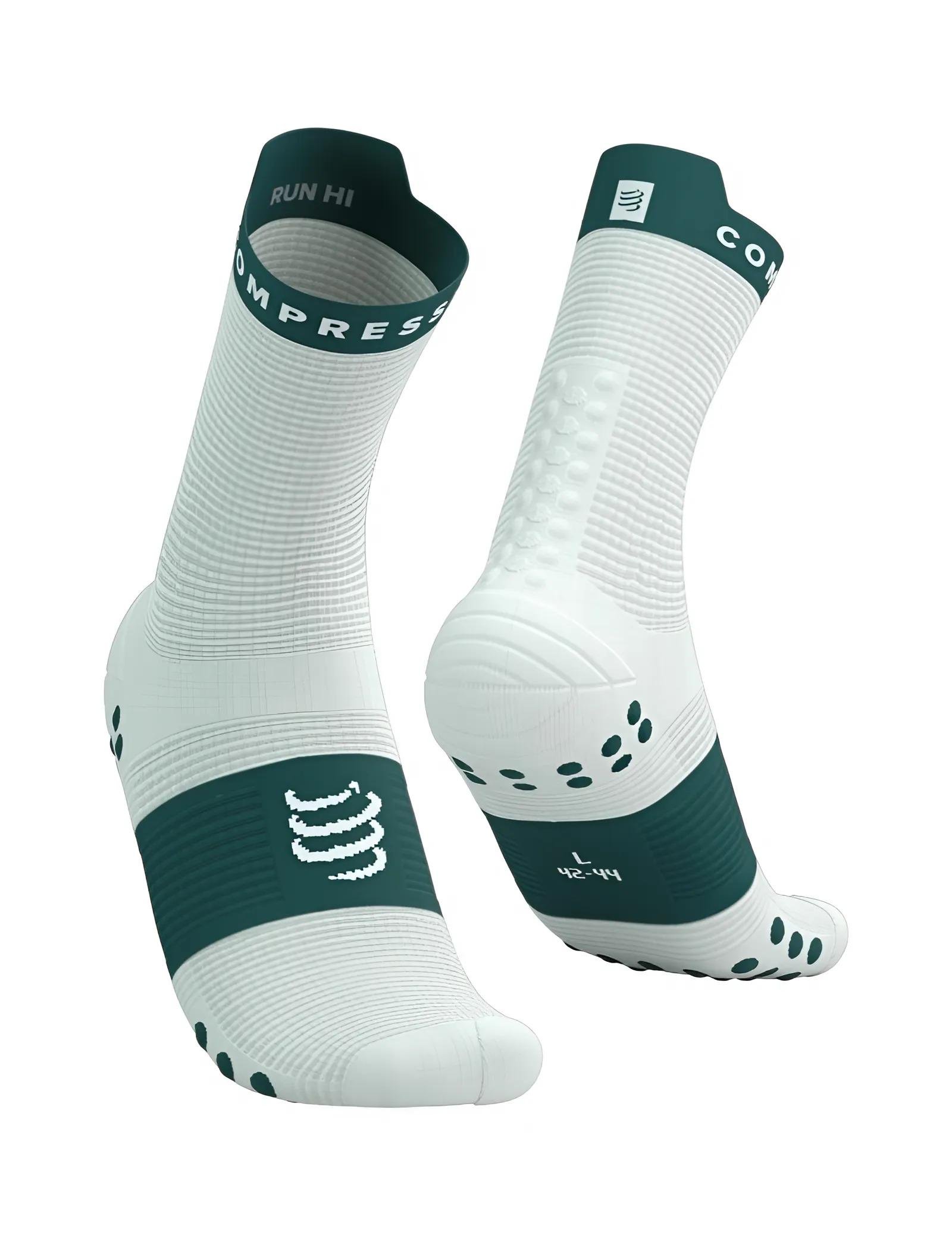 Шкарпетки компресійні Compressport XU00046B0044T4 Pro Racing Socks v4.0 Run High T4 Sugar/Storm (26711984)