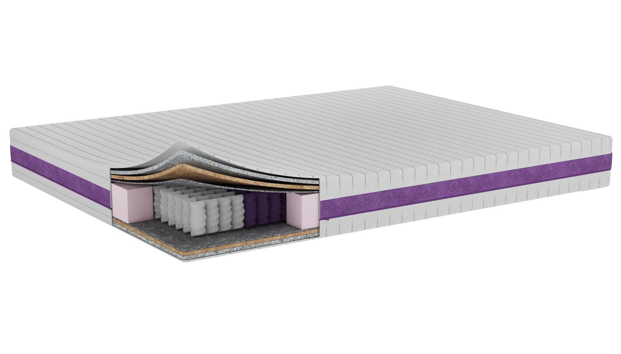 Ортопедический матрас PURPLE Hybrid Double Cocos 90х190 см