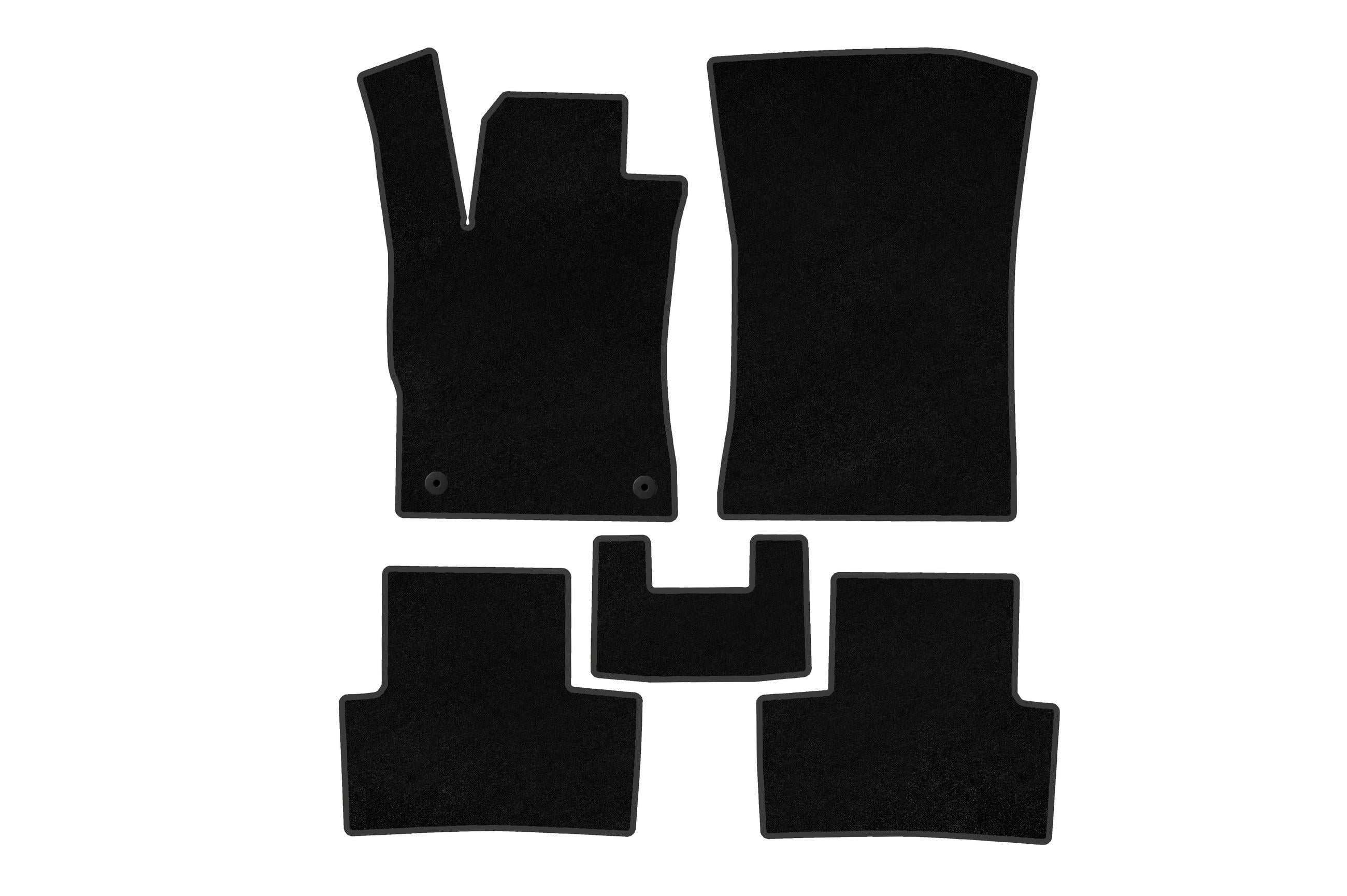 Коврики автомобильные Digital Designs Deluxe для Opel Astra L 2022- гг. ткань Черный (185108)