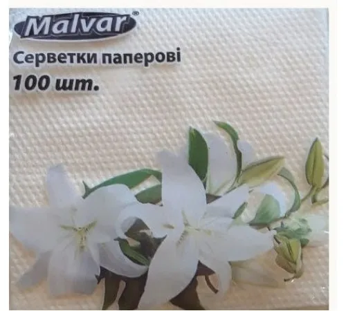 Салфетка Malvar 100 шт. Кремовый (6284)