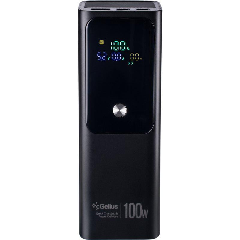 Повербанк Gelius GT GP-PB307 20000 mAh QC+PD 100W Black (99212) - фото 8 Повербанк Gelius GT GP-PB307 20000 mAh QC+PD 100W Black (99212) - фото 8