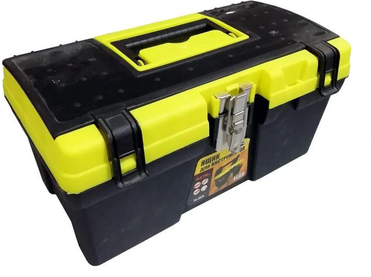 Ящик для инструмента MasterTool 16" 405х225х205 мм с металлическими замками (79-2039)