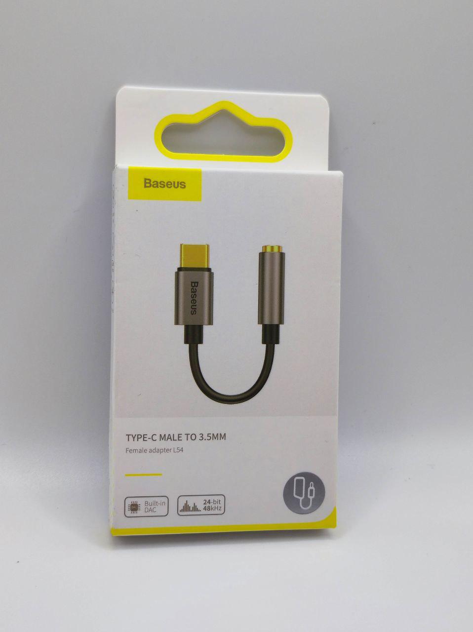 Перехідник AUX Baseus L54 Type-C to 3,5 мм - фото 3