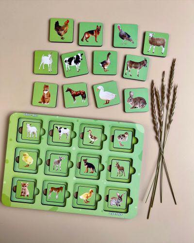 Сортер Мама и малыш: домашние животные (192761) - фото 2 Сортер Мама и малыш: домашние животные (192761) - фото 2