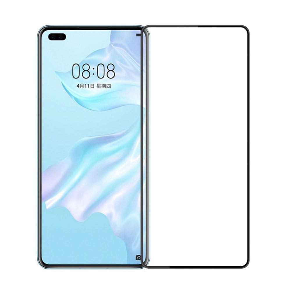 Защитное стекло Glass Full Glue для Huawei P40 Black (6055)