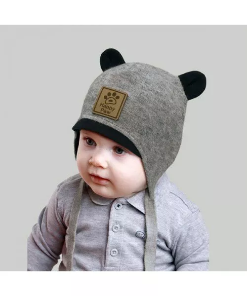 Шапка дитяча Elf Едді р. 46 Сірий (OK002397)