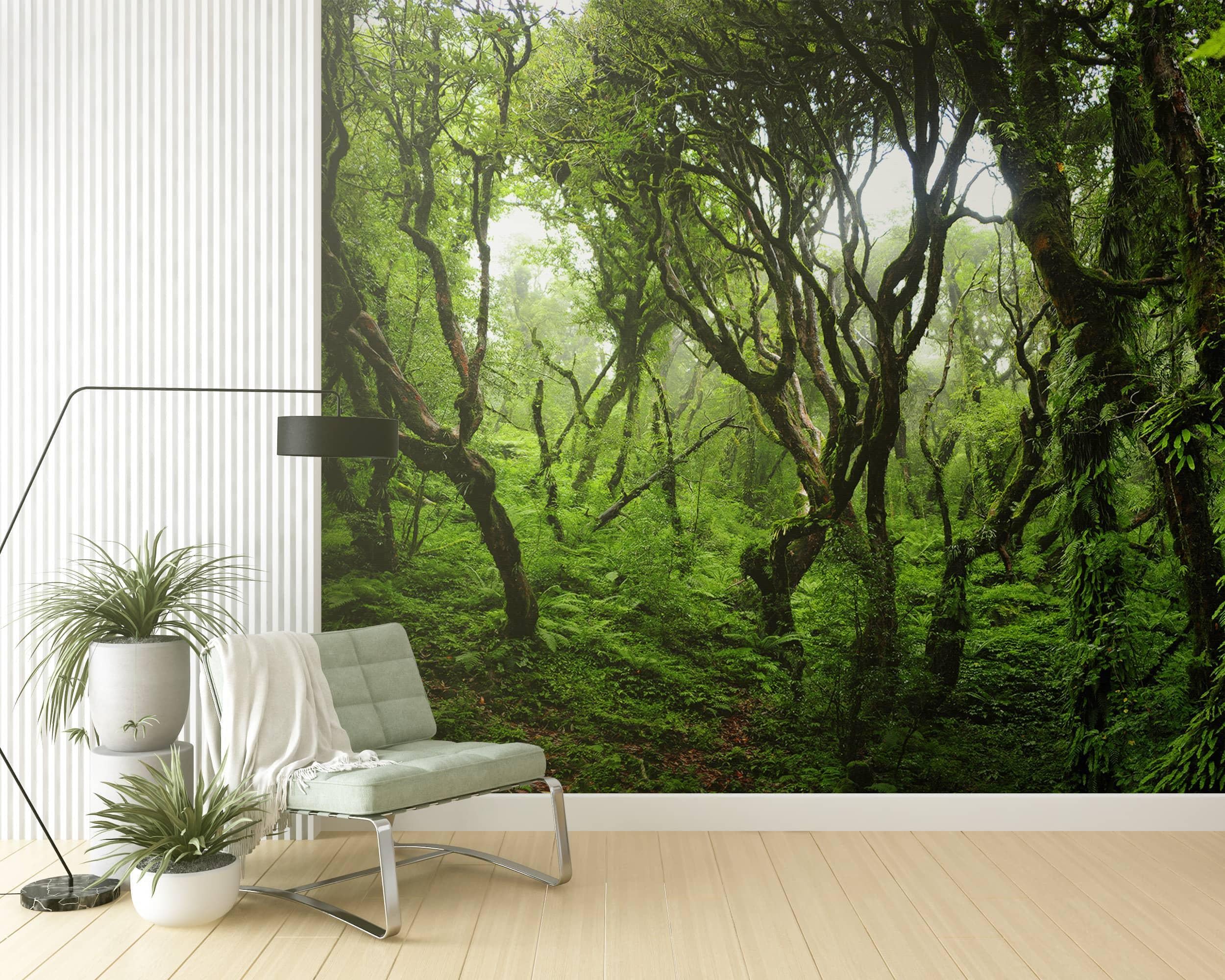Фотообои флизелиновые Styleo Print-walls Лес который дышит 0474 350х270 см (Pw-0474/3)
