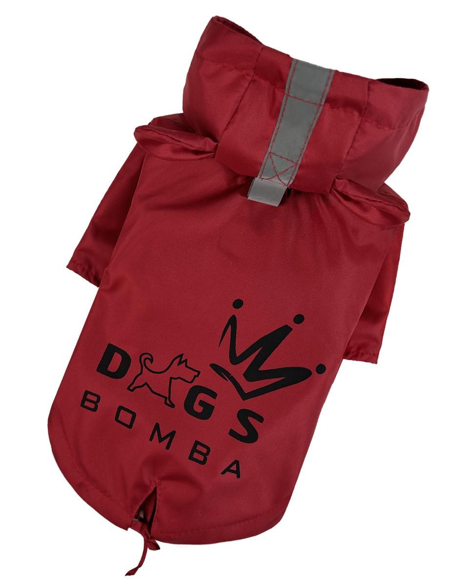 Дождевик для собак Dogs Bomba M-107 парка р. 5 Винный (88053751)