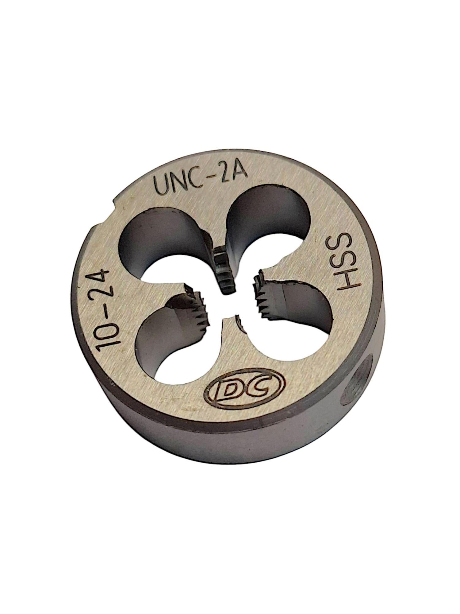 Плашка DC Swiss UNC №10 24 нитей Р6М5 HSS N5120 104258 (24946292)