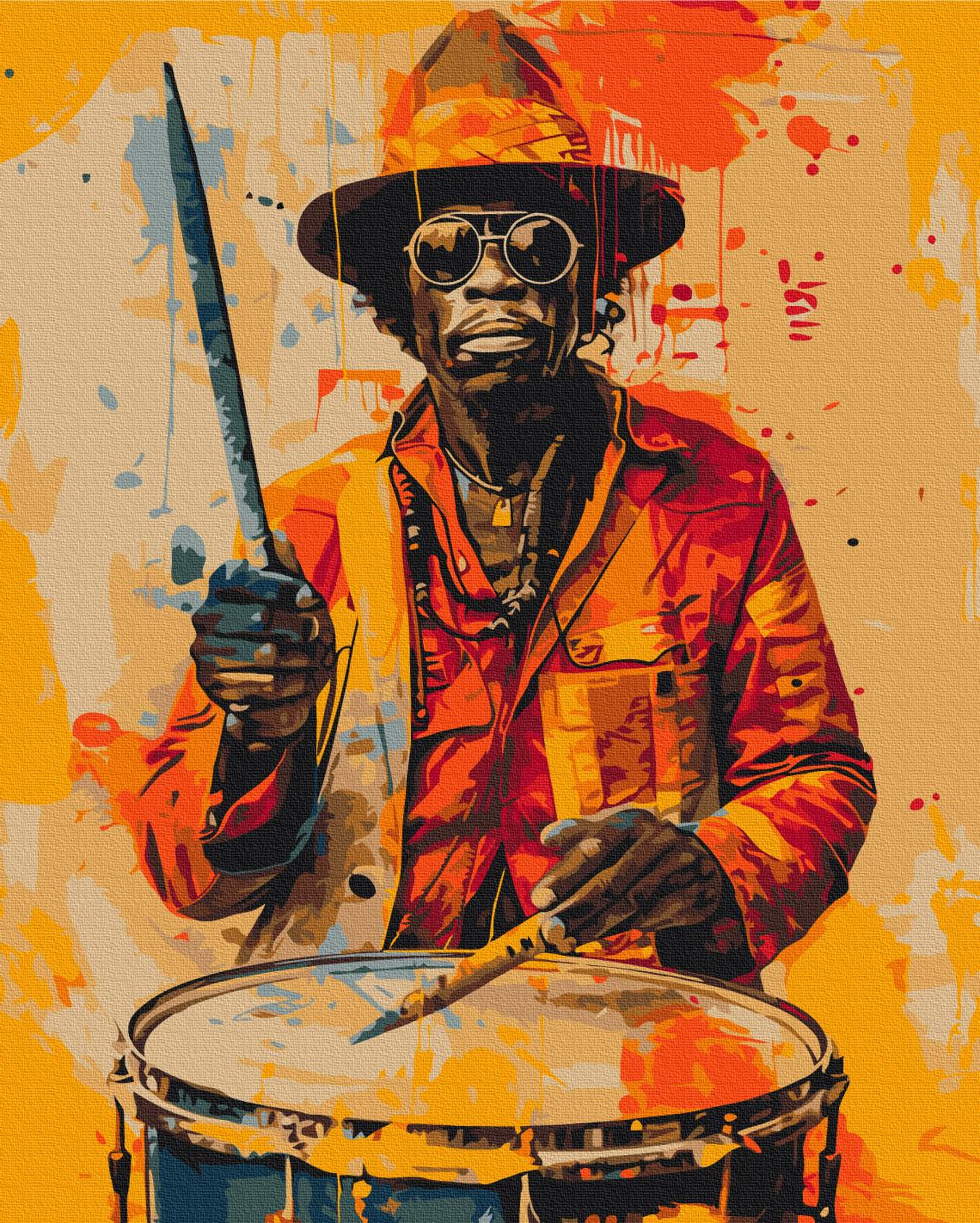 Картина по номерам Brushme Краски музыки 40x50 см (BS53984)