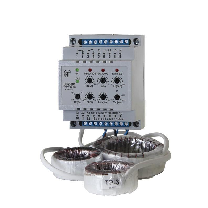Блок защиты универсальный Новатек-Електро УБЗ-301 10-100А (NTBZ30110) Блок защиты универсальный Новатек-Електро УБЗ-301 10-100А (NTBZ30110)