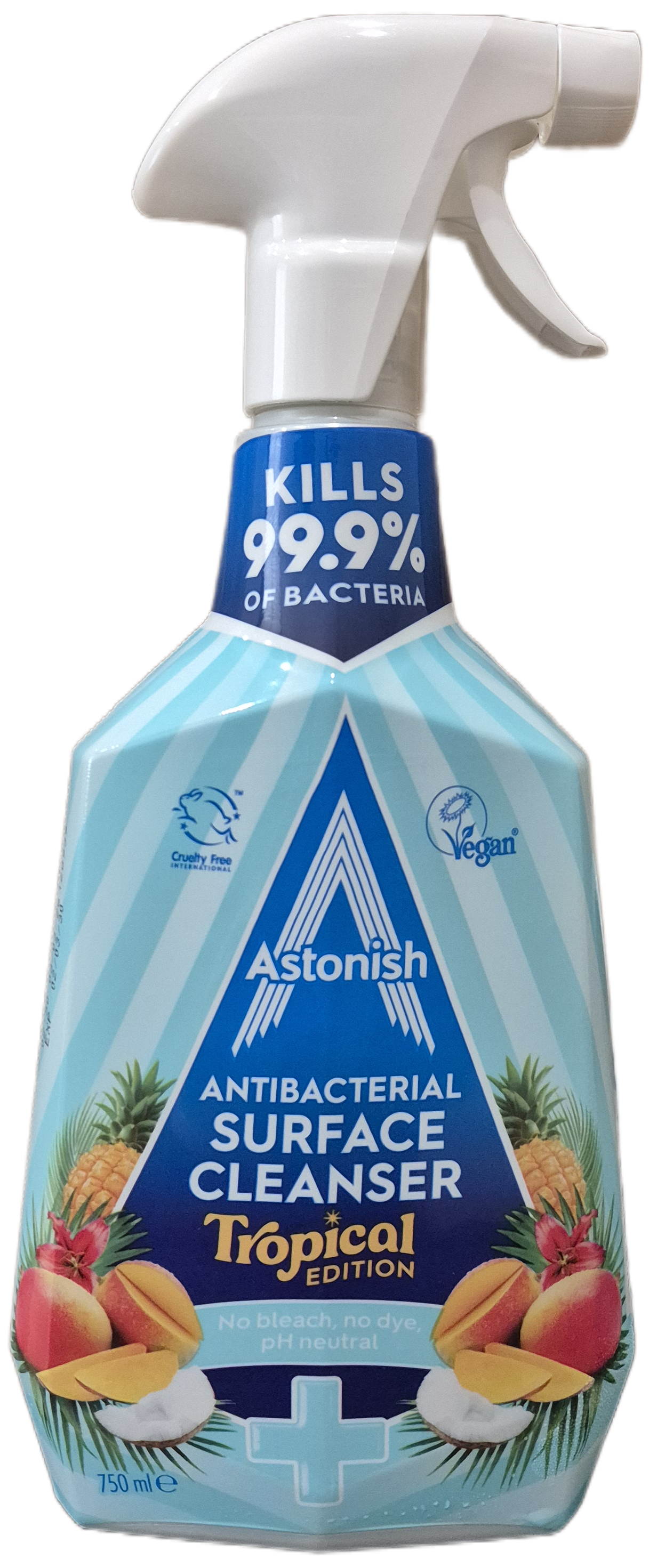 Моющее антибактериальное средство Astonish Antibacterial Surface Cleanser Тропические фрукты 750 мл (N-2682)