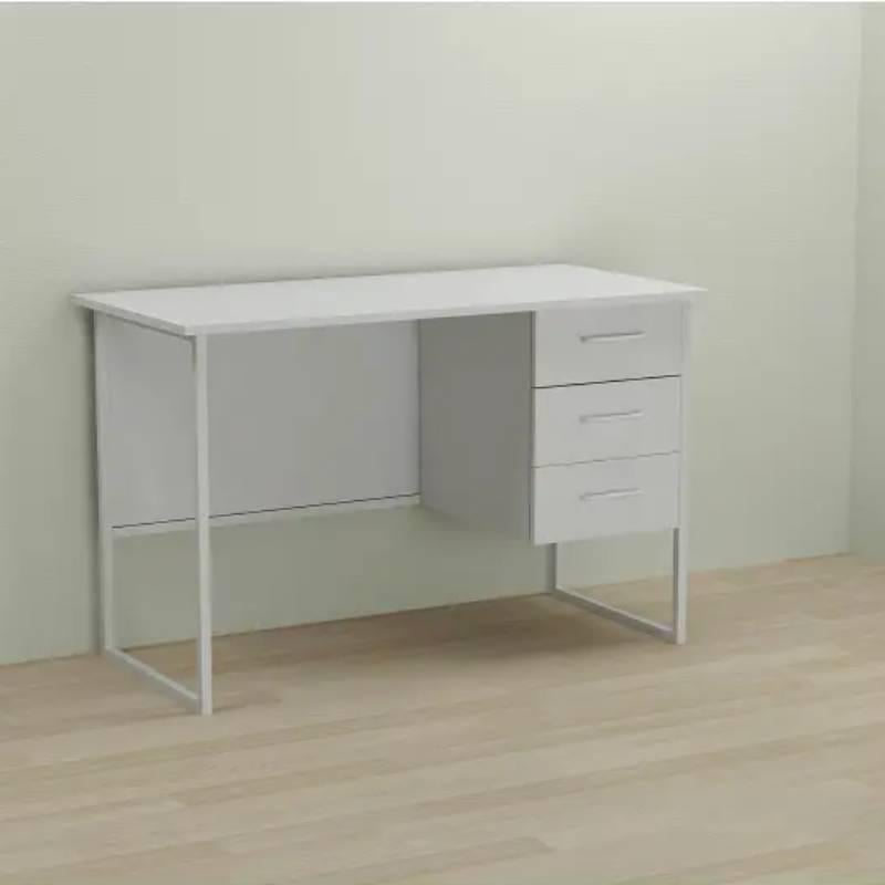 Стол компьютерный Ferrum-decor Гарри ДСП 16 мм 75x140x70 см Белый/Белый (FRD-101011) Стол компьютерный Ferrum-decor Гарри ДСП 16 мм 75x140x70 см Белый/Белый (FRD-101011)