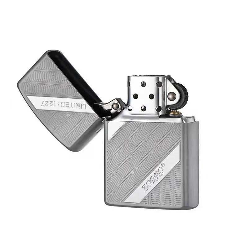 Набор для зажигалки бензиновая Zorro HL-365 Серебро (310880) - фото 3 Набор для зажигалки бензиновая Zorro HL-365 Серебро (310880) - фото 3