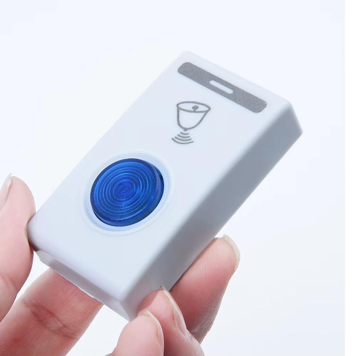 Дзвінок дверний бездротовий KAMSANG DOORBELL WL-647 32 мелодії приймач у розетку 220V White/Blue (200283) - фото 2 Дзвінок дверний бездротовий KAMSANG DOORBELL WL-647 32 мелодії приймач у розетку 220V White/Blue (200283) - фото 2