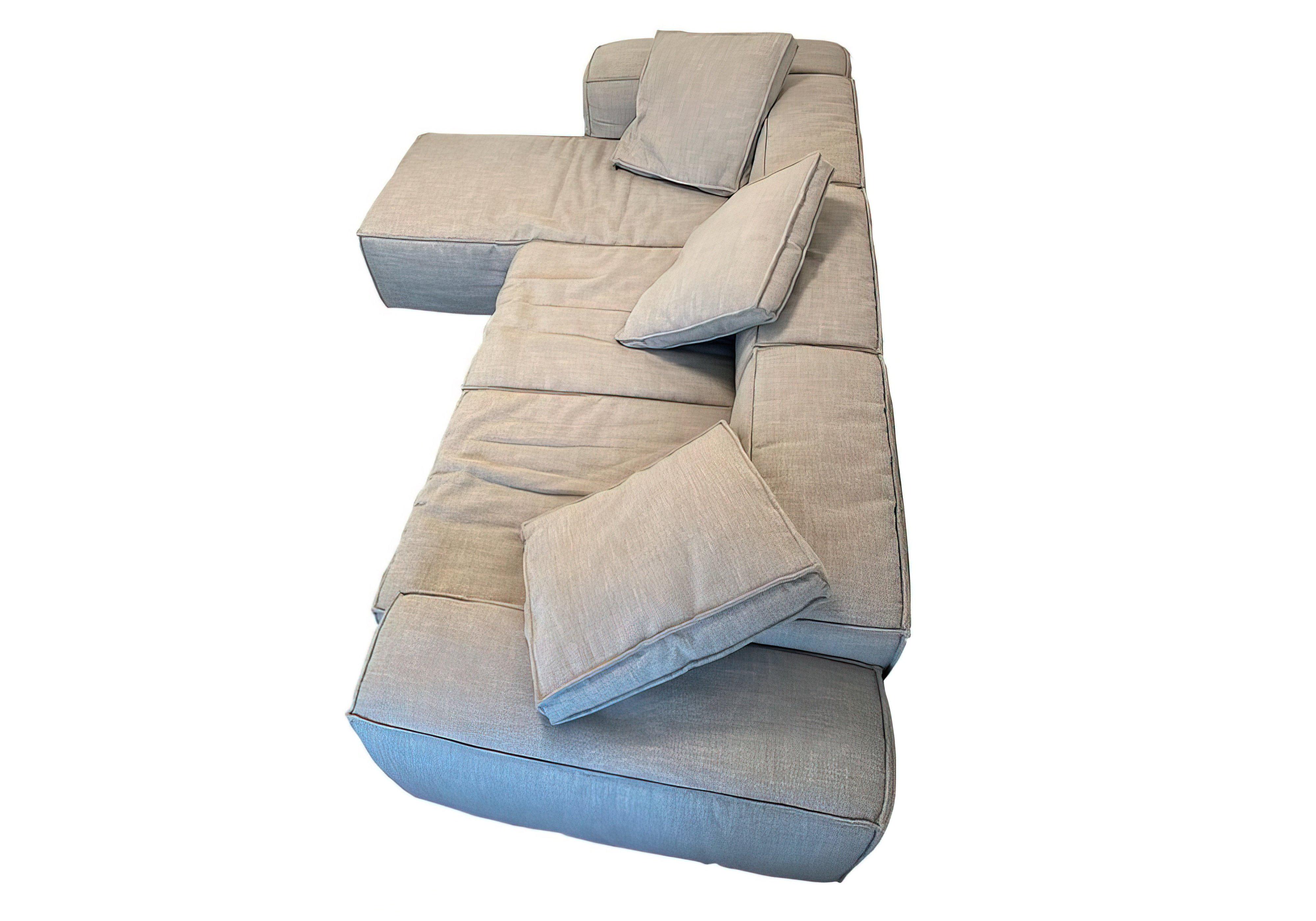 Диван кутовий LARETO Rino лівий Сірий (27584417) - фото 3 Диван кутовий LARETO Rino лівий Сірий (27584417) - фото 3