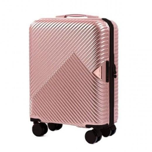 Валіза Wings WN01 мала 38 л Рожеве золото (WN01-S-RoseGold-ABS)