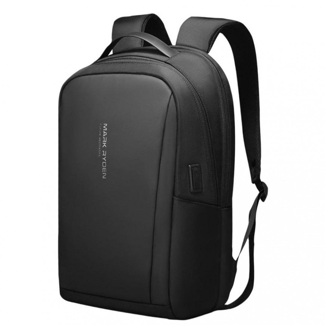 Рюкзак Mark Ryden Replay MR9198 для ноутбука 15,6" з USB 20 л Чорний