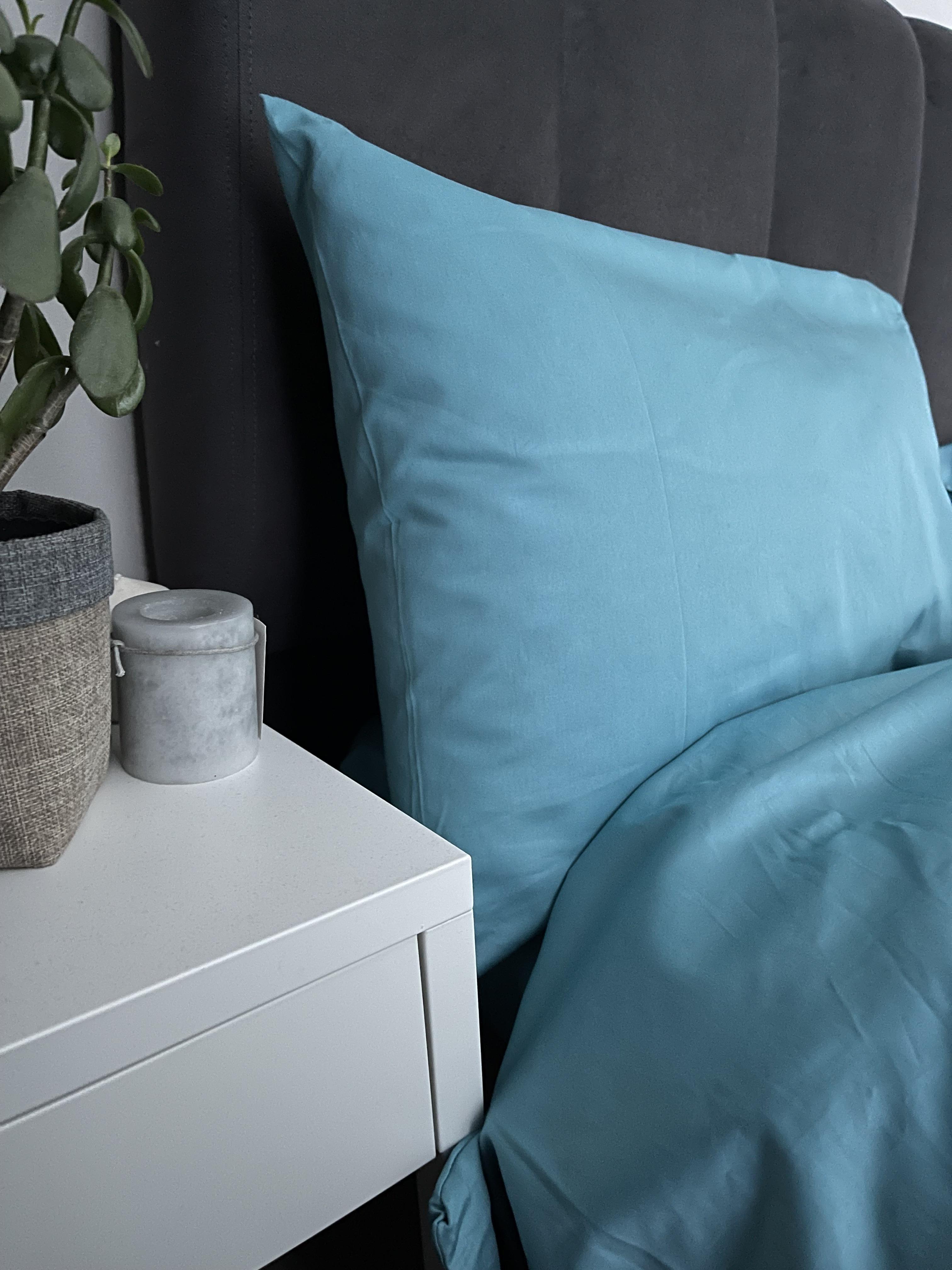 Комплект постільної білизни LILA Textil Home з преміум сатину сімейний Смарагдовий (11259129) - фото 6