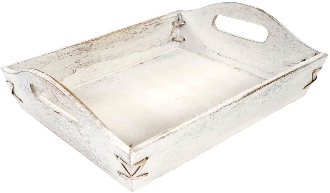 Поднос деревянный Хуберт 35 Шебби (ПДС-356021)