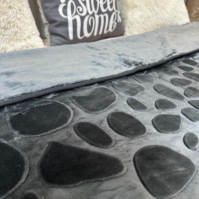 Покривало на ліжко акрилове 200x230 см Графітовий (28857520) - фото 9 Покривало на ліжко акрилове 200x230 см Графітовий (28857520) - фото 9