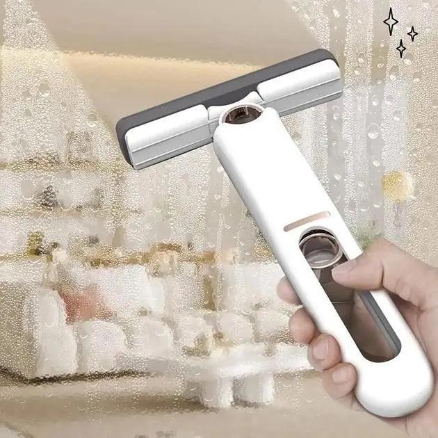 Швабра для уборки мини с отжимом Mini Mop 8752 Белый - фото 2