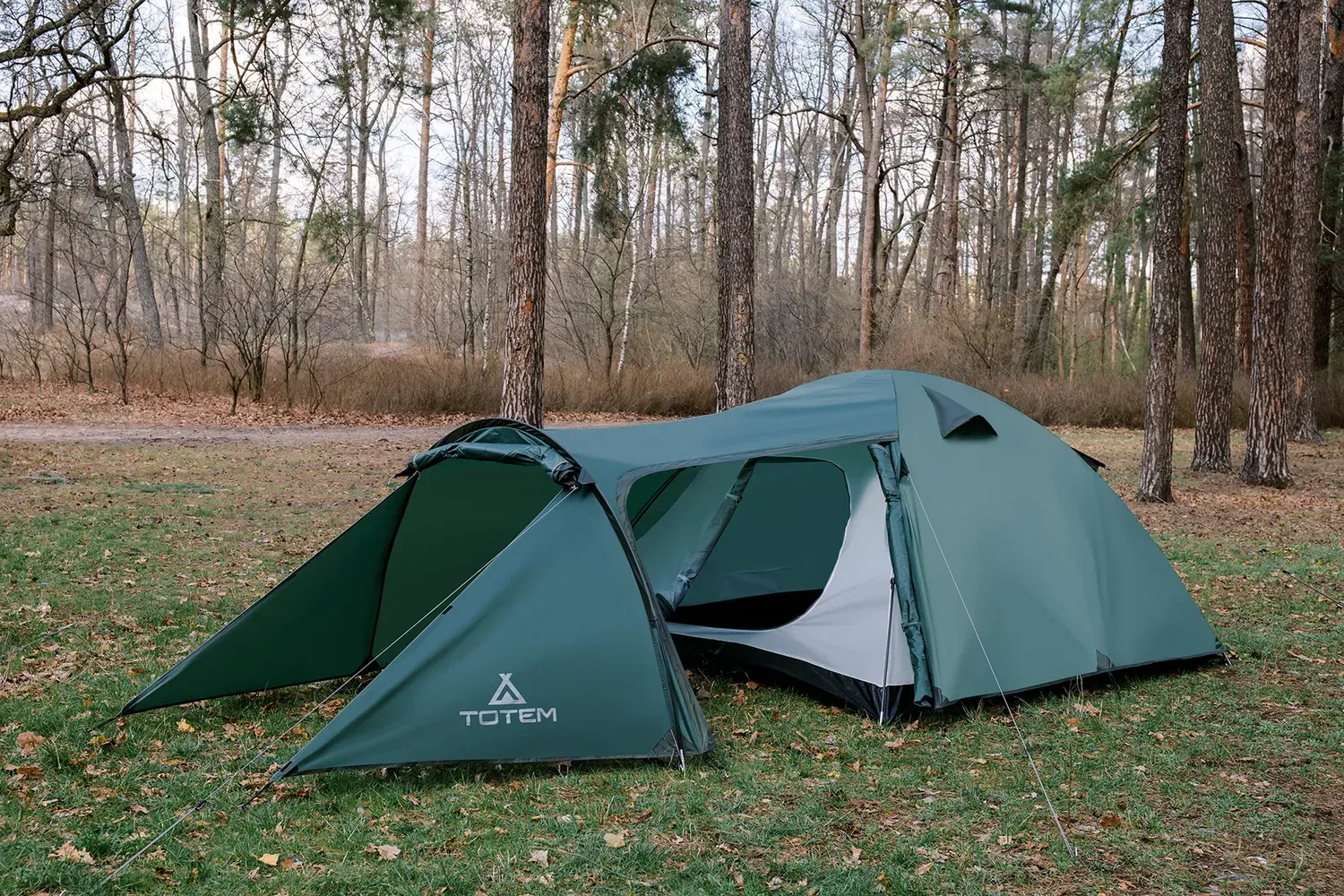 Палатка Totem Carriage 3 на 3 человека двухслойная с большим тамбуром (UTTT-016) - фото 9 Палатка Totem Carriage 3 на 3 человека двухслойная с большим тамбуром (UTTT-016) - фото 9