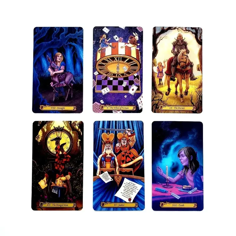 Карты Таро Страна чудес Барбара Мур 78 карт - фото 6 Карты Таро Страна чудес Барбара Мур 78 карт - фото 6