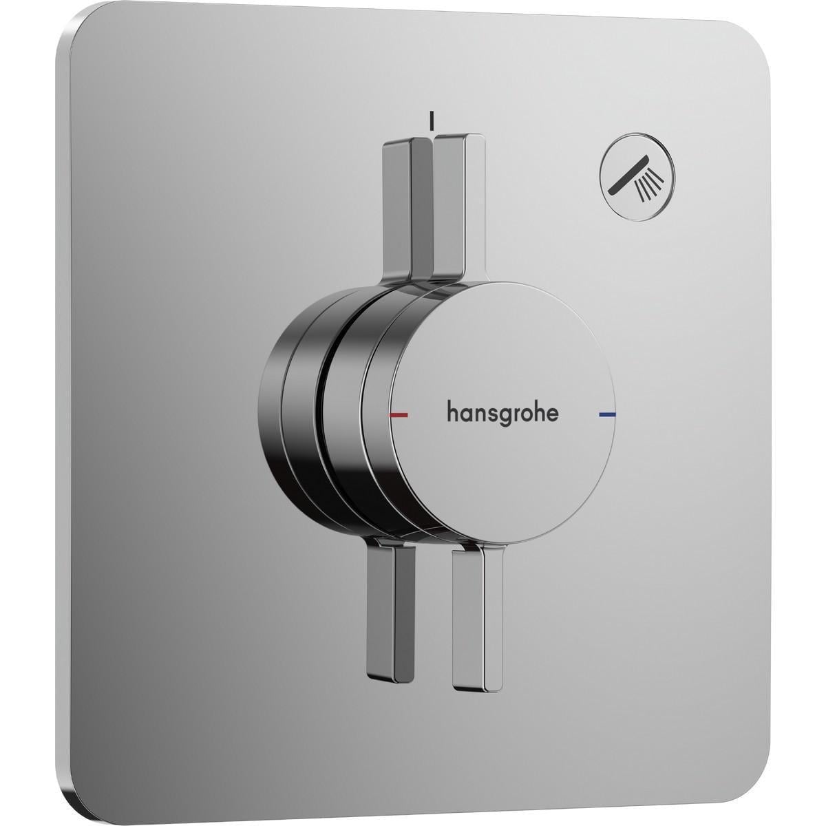 Смеситель для душа Hansgrohe DuoTurn Q термостатический Хром (37462756)