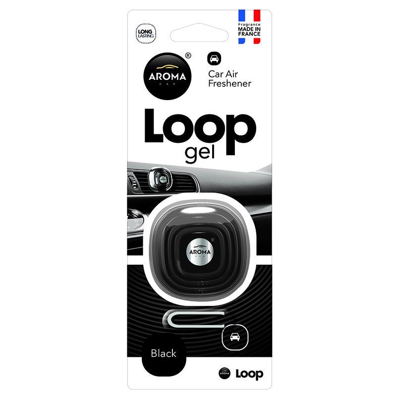 Ароматизатор Aroma Car Loop Black (63113)