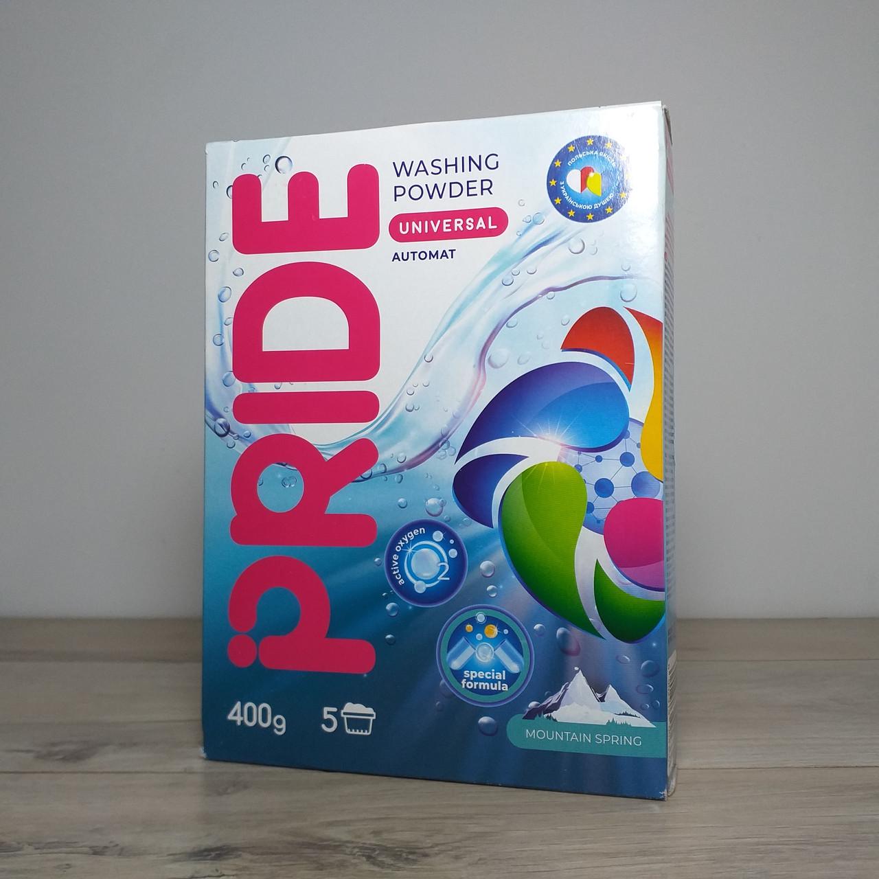 Стиральный порошок Pride Washing Powder Universal Mountain Spring автомат 400 г (X-1652) - фото 4 Стиральный порошок Pride Washing Powder Universal Mountain Spring автомат 400 г (X-1652) - фото 4
