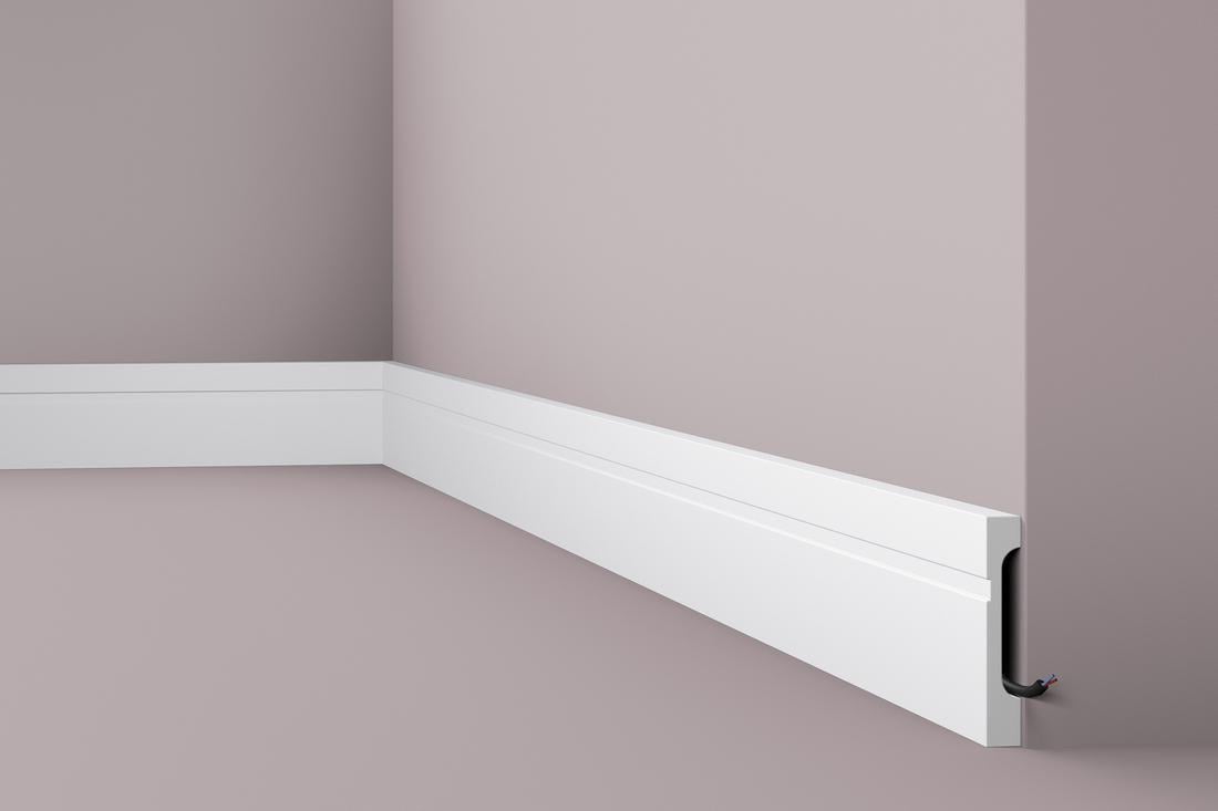 Плинтус гладкий NMC FD11 2000х110х18 мм (44101)