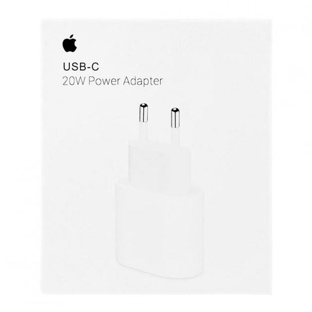 Сетевое зарядное устройство USB-C Power Adapter A2347 20 W PRC (MHJ83ZM/A) - фото 2