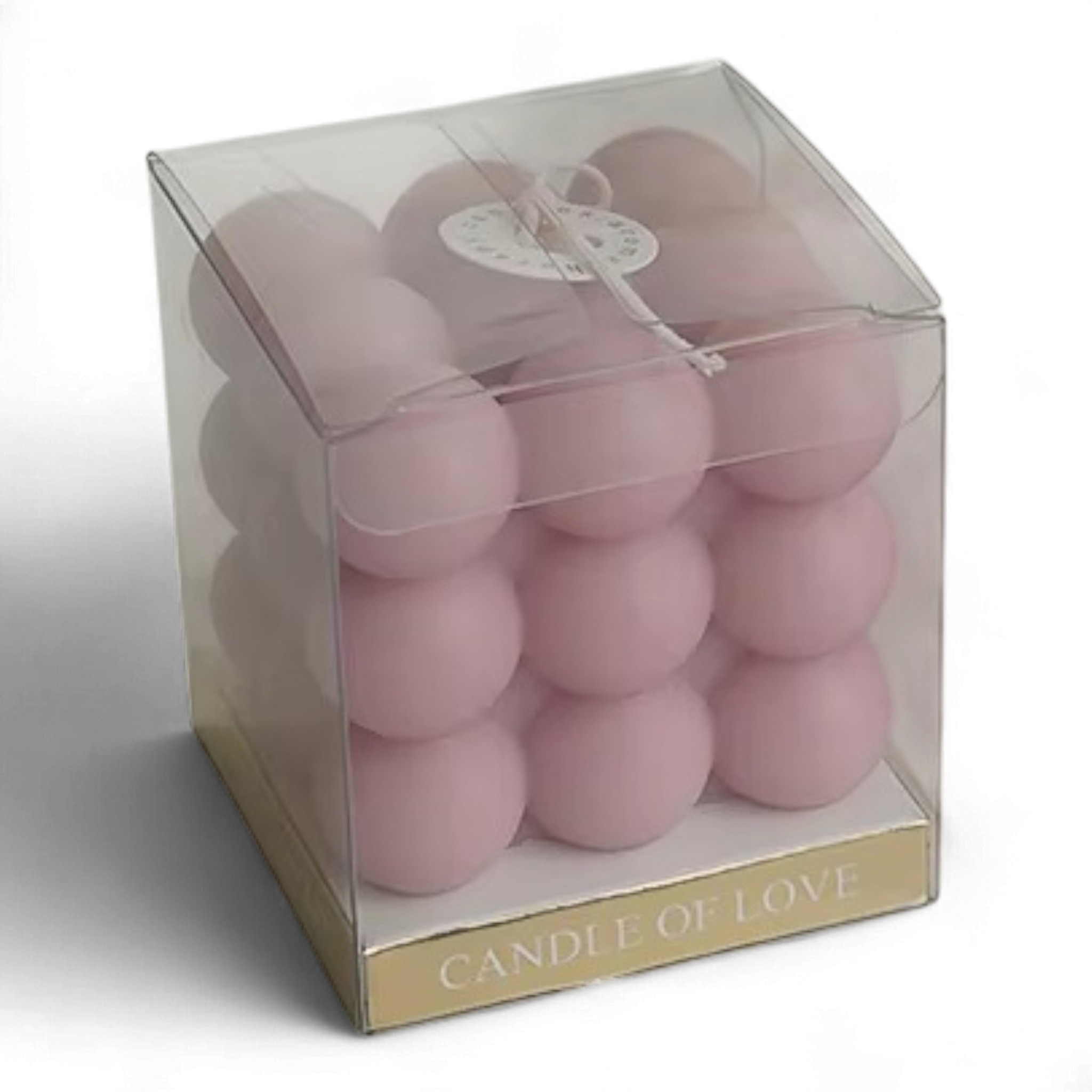 Свічка Du Song бульбашково-кубічна Morandi Pink (00024) - фото 3 Свічка Du Song бульбашково-кубічна Morandi Pink (00024) - фото 3