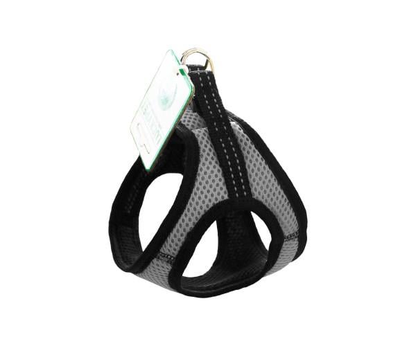 Нагрудник двойной Lucky Pet №3 сетка 33-35/37-39 см Серый