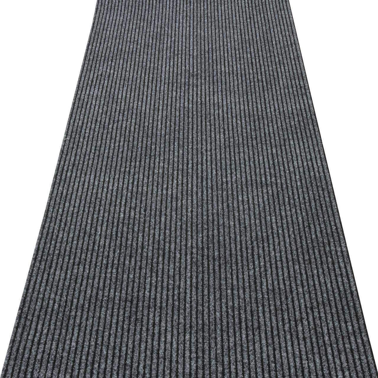 Килим брудозахисний з ворсом на гумовій основі DAKARIA Vebe Sheffield Run 70 0,8x1,2 м Сірий (00-00016998) - фото 10