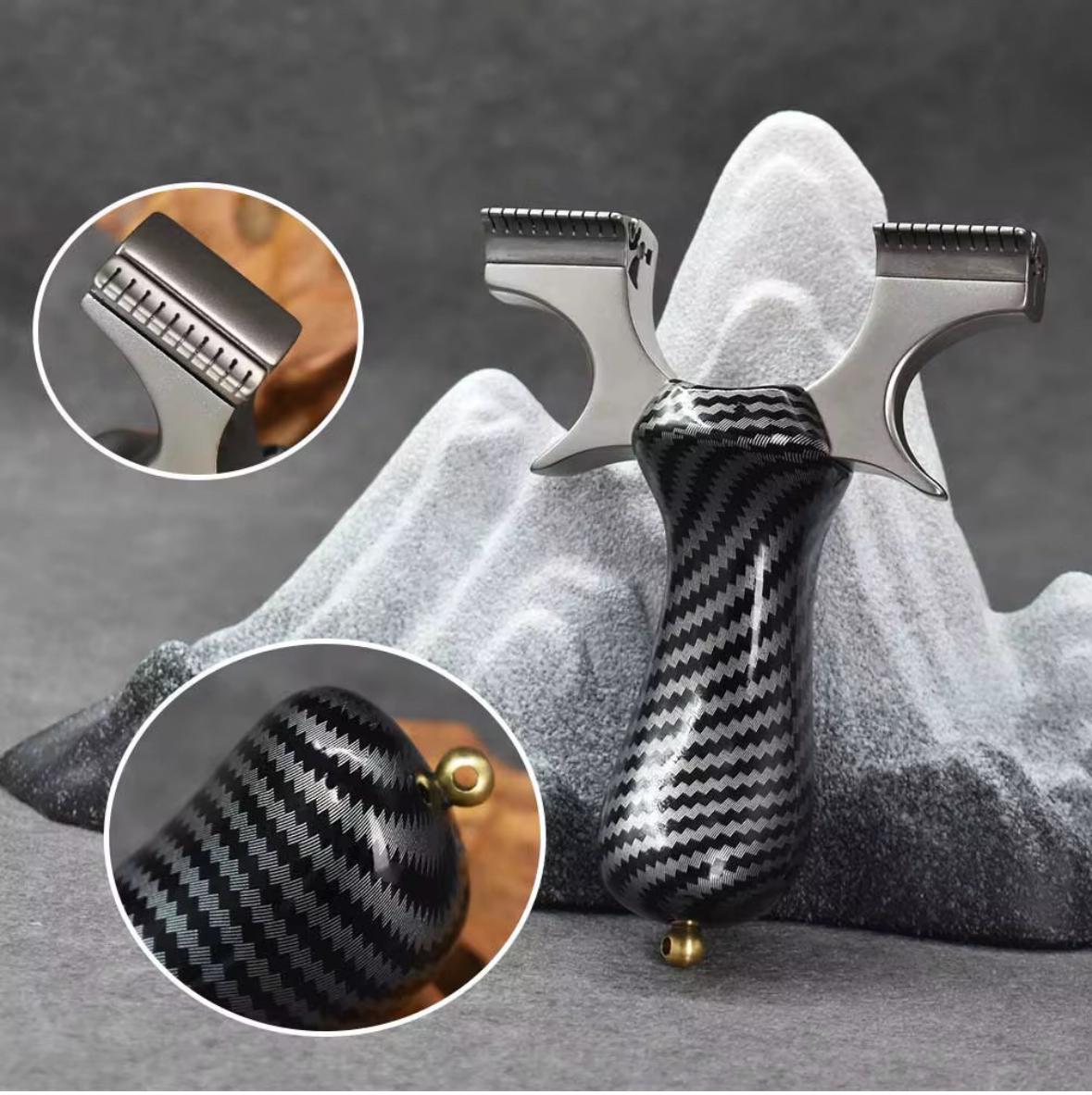 Рогатка металева SFU Carbon+ для спортивної стрільби та полювання (0020) - фото 3 Рогатка металева SFU Carbon+ для спортивної стрільби та полювання (0020) - фото 3