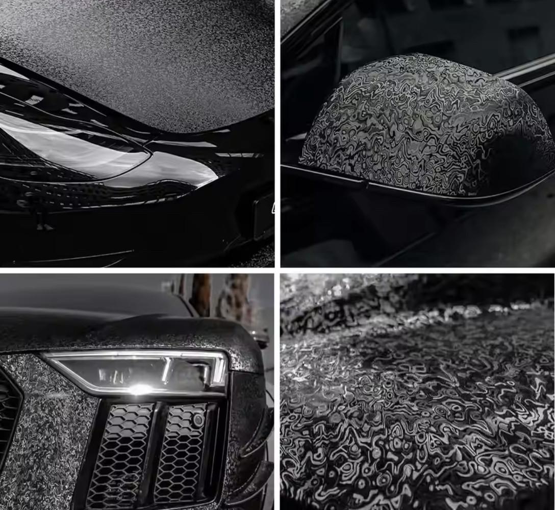 Плівка самоклеюча СONGSHANG поліуретанова Сталь Дамаску 30x150 см (2219511675) - фото 3 Плівка самоклеюча СONGSHANG поліуретанова Сталь Дамаску 30x150 см (2219511675) - фото 3